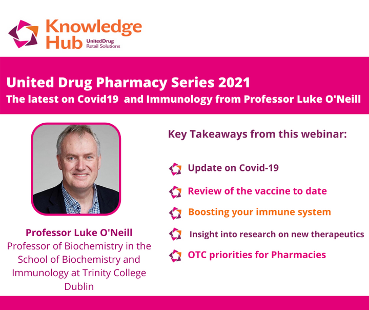 The latest on Covid-19 and Immunology with Prof. Luke O'Neil